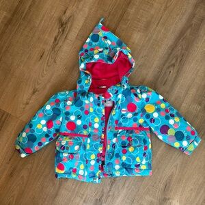 🍃3/$30 Blue Polka Dot Winter Jacket